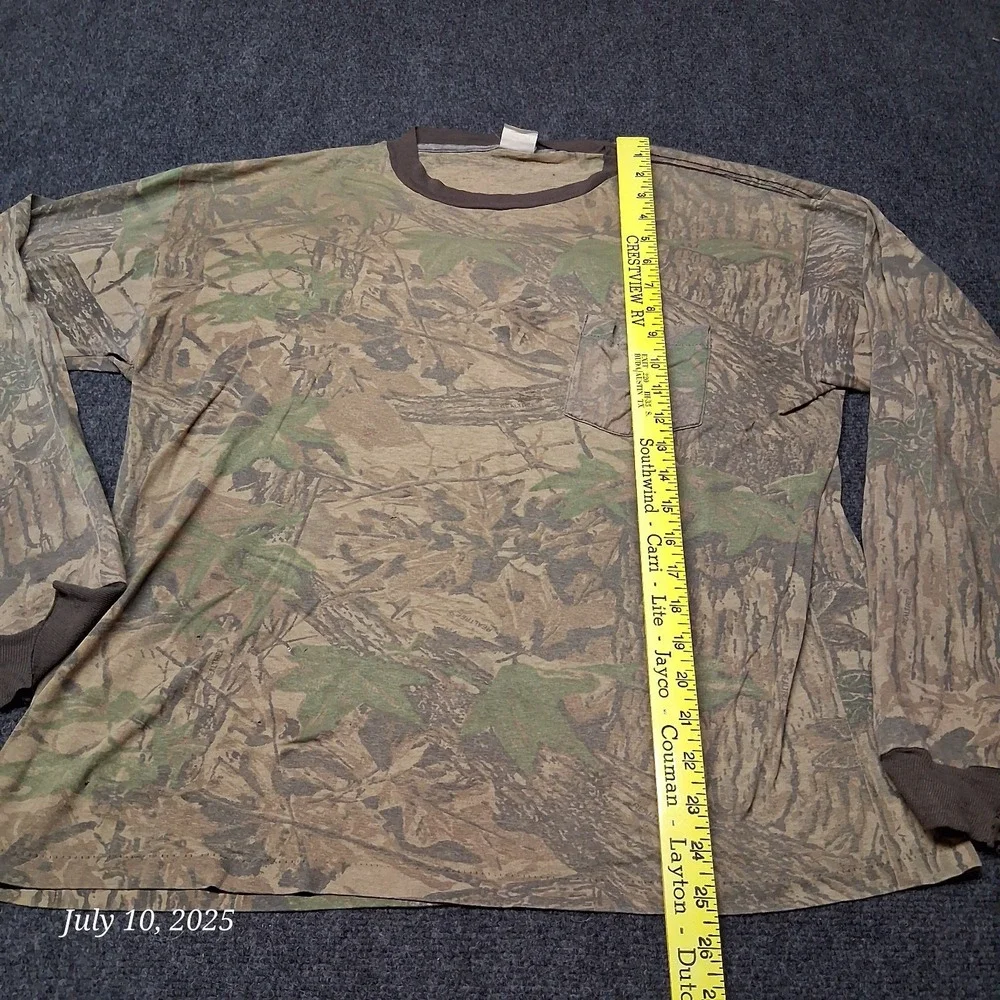 * Vintage Red Head‎ Redhead Realtree Pocket T Shirt Size Large Camouflage